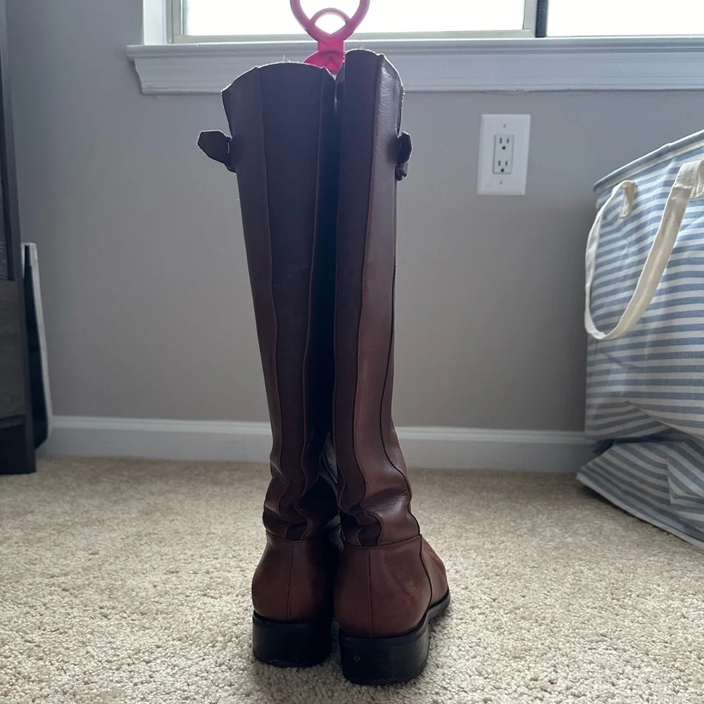 Blondo Brown Heeled Boots - Picture 10 of 12
